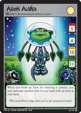 Alien Aisha - Foil